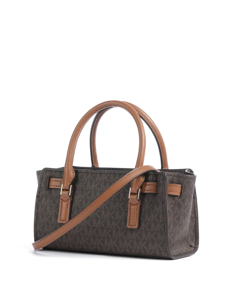 Michael Kors Hamilton Moderne XS Handtasche brown/acorn