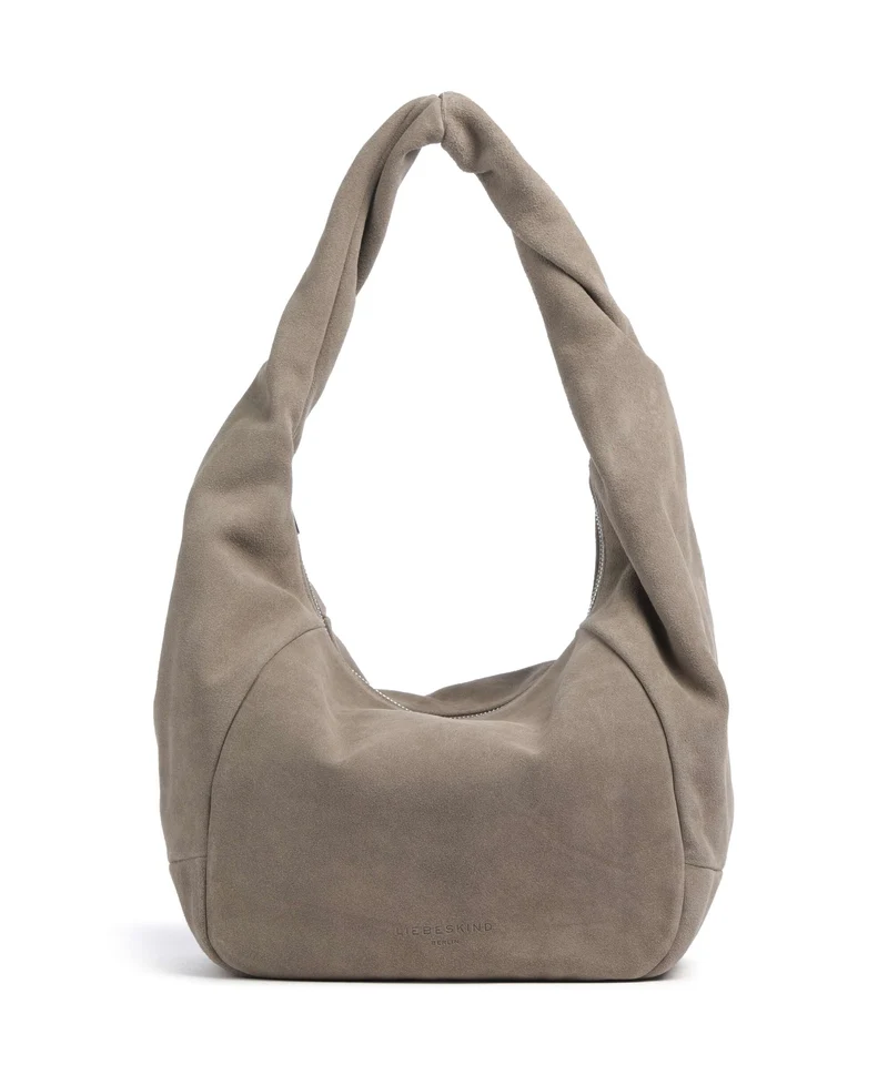 Liebeskind Farrah II Hydro Suede M Beuteltasche neutral grey
