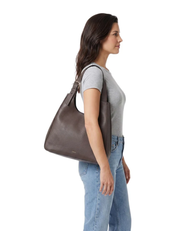 Furla Dora L Shopper cioccolato