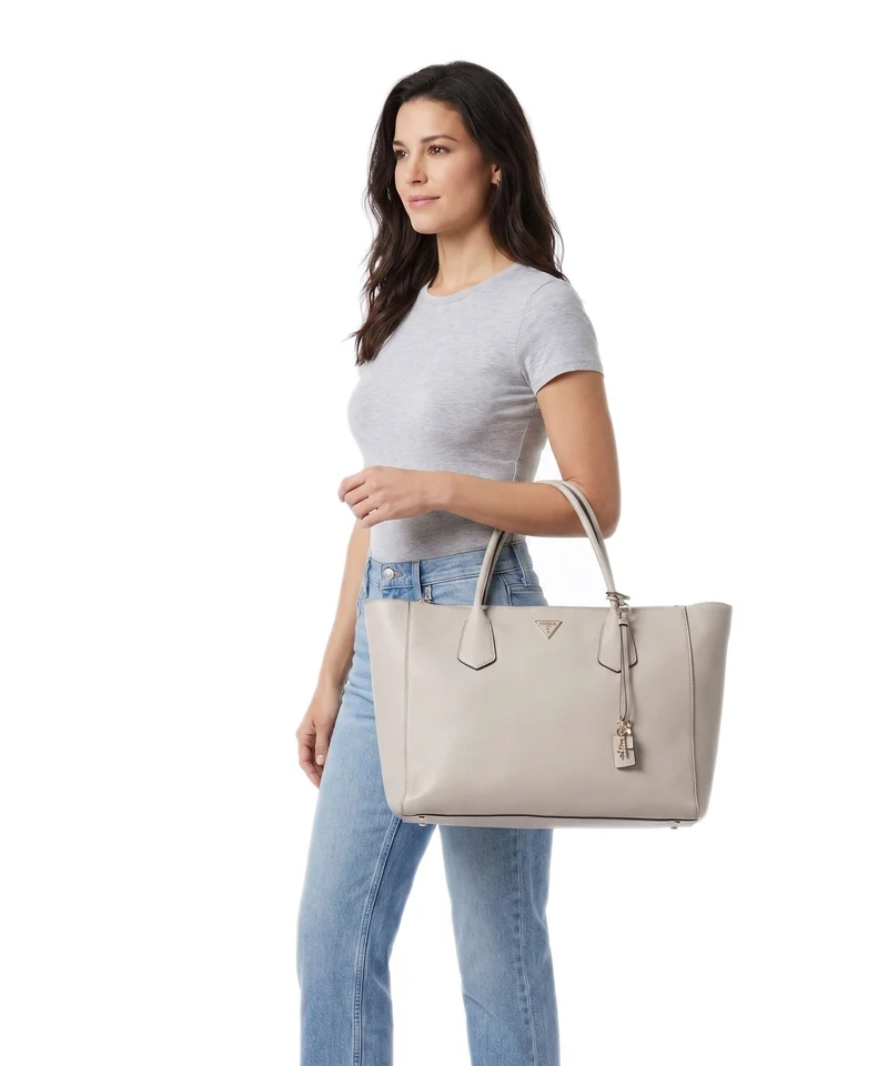 Guess Marissa Tech Handtasche bone