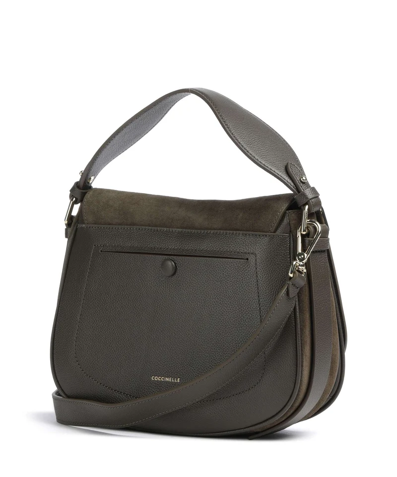 Coccinelle Mavery Suede Handtasche fango