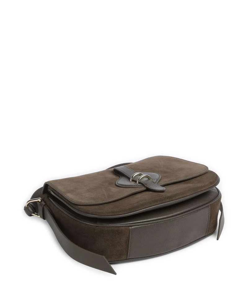 Coccinelle Mavery Suede Handtasche fango