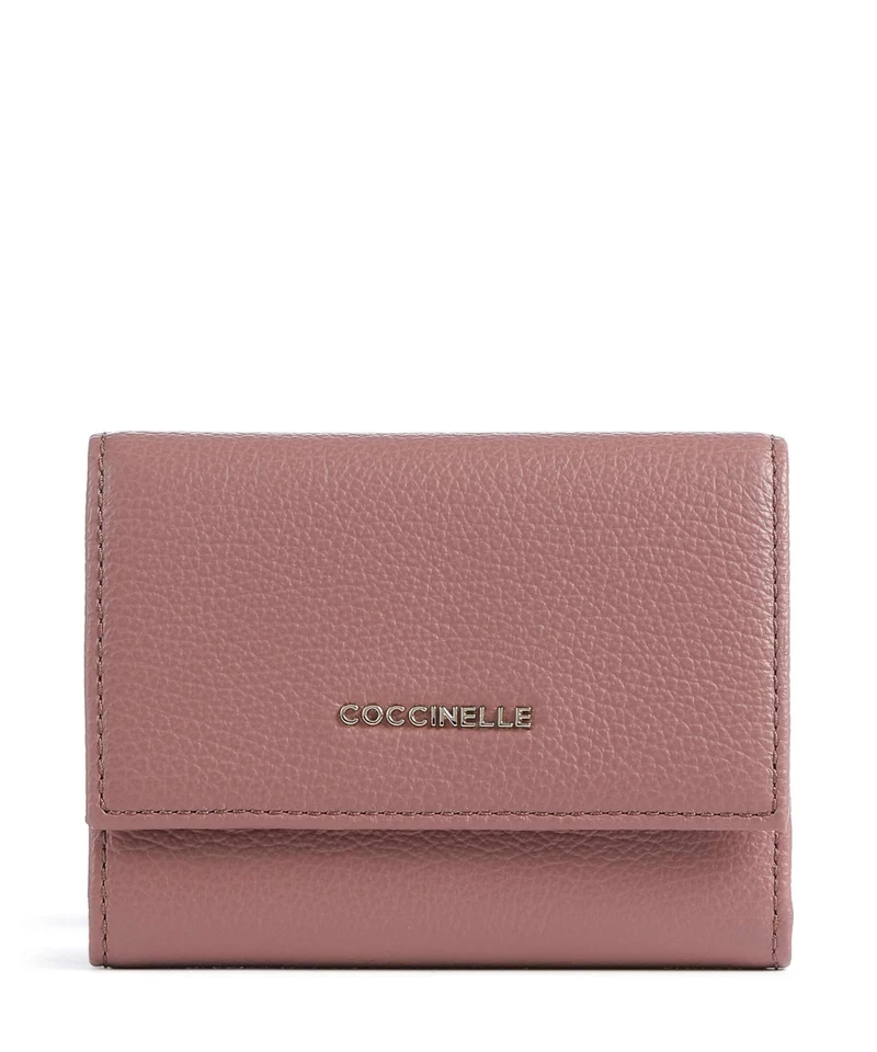 Coccinelle Metallic Soft Geldbörse winter rose