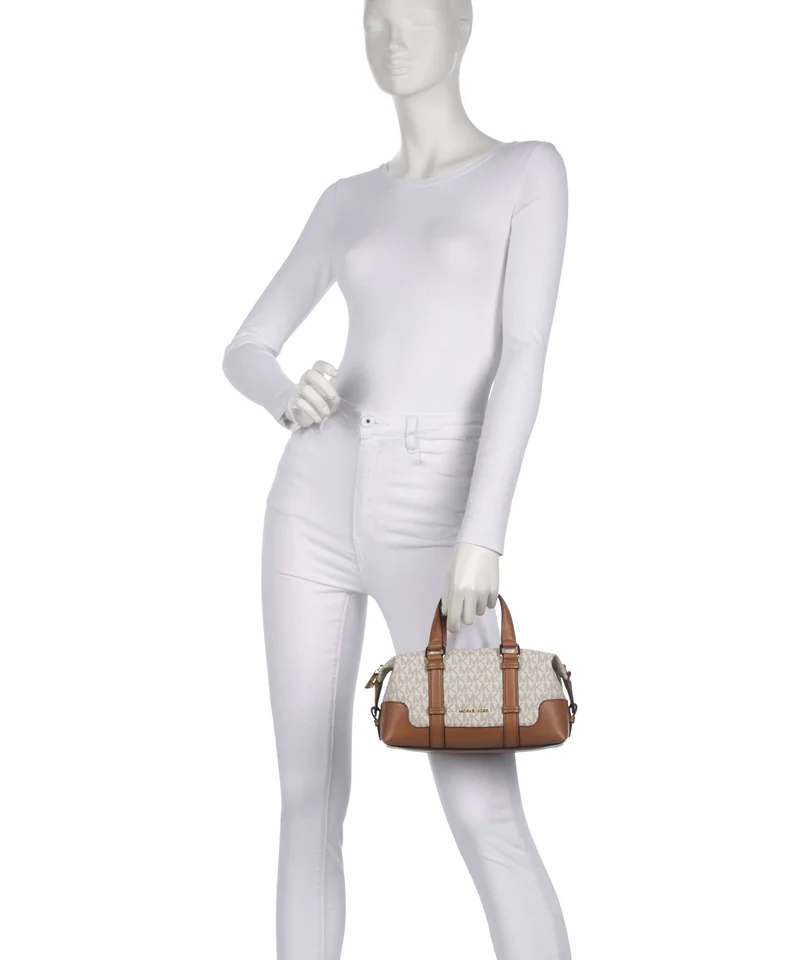 Michael Kors Teddi XS Handtasche vanilla/acorn