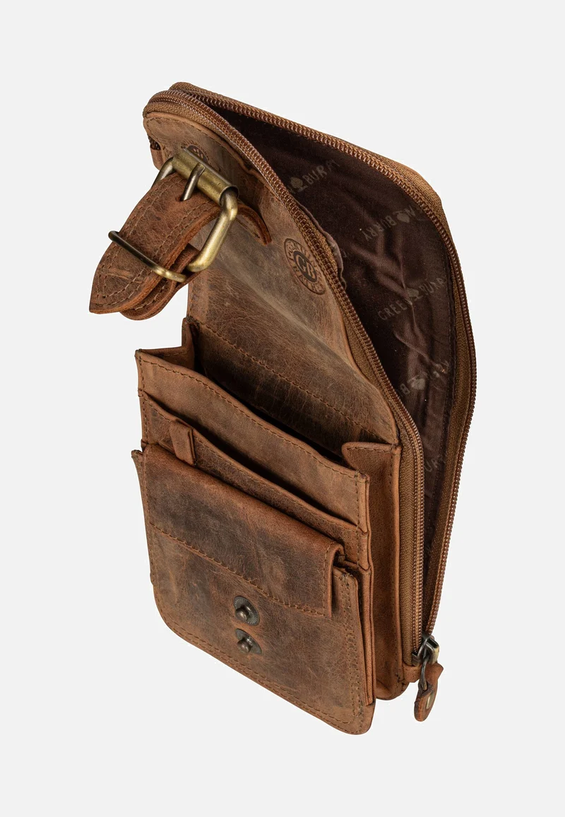 Vintage 326 Sattelbraun - Bauchtasche