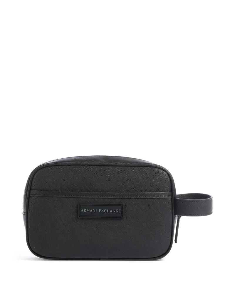 Armani Exchange Thiago Kulturbeutel black