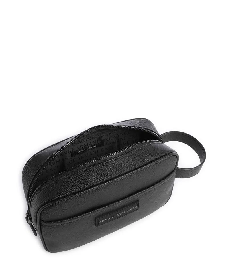 Armani Exchange Thiago Kulturbeutel black