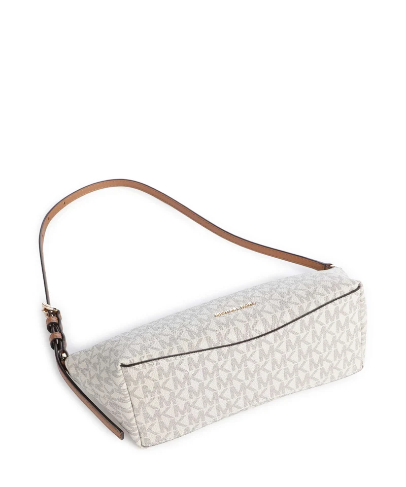 Michael Kors Laila Small Schultertasche vanilla/acorn