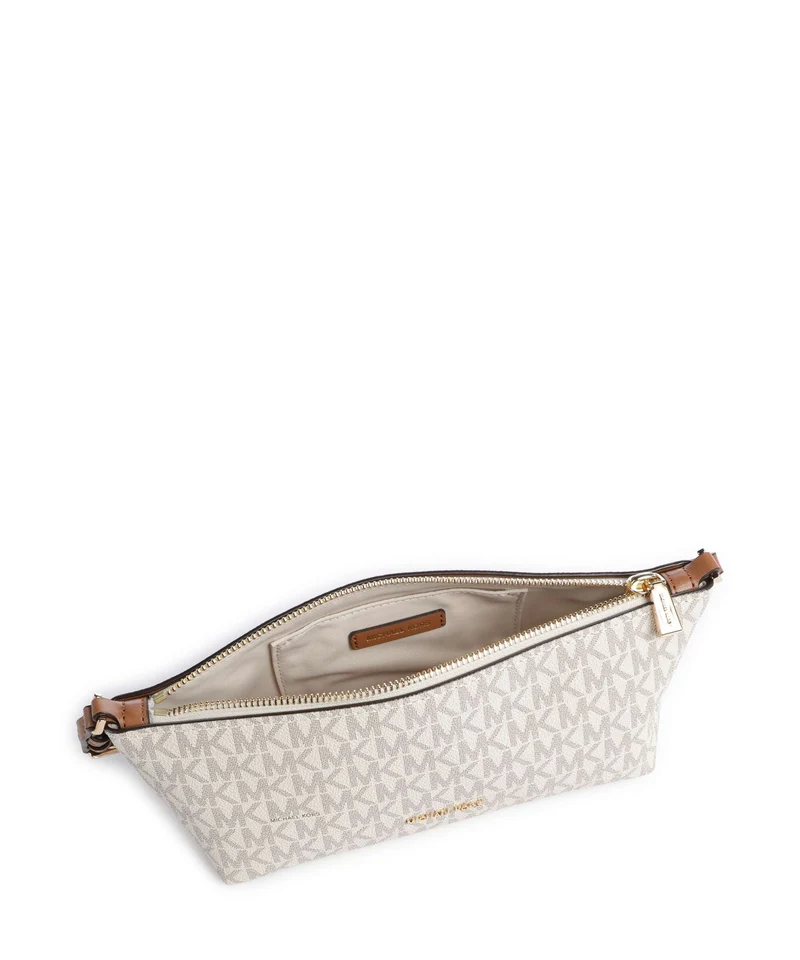 Michael Kors Laila Small Schultertasche vanilla/acorn