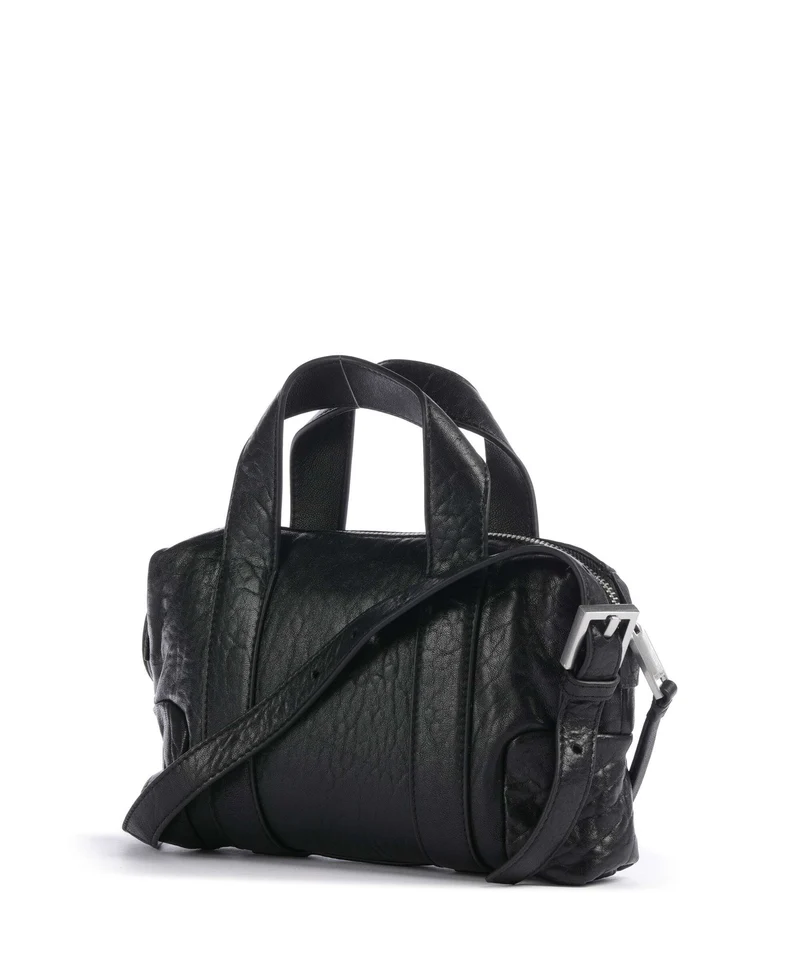 AllSaints Ares Compact Umhängetasche black/silver