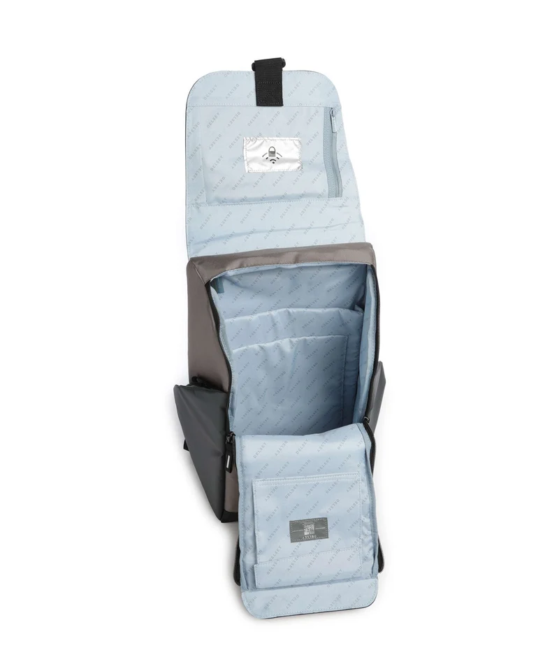 Delsey Paris Securflap Laptop-Rucksack brown