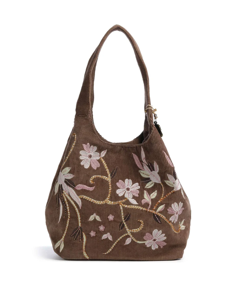 Anokhi Beuteltasche chocolate