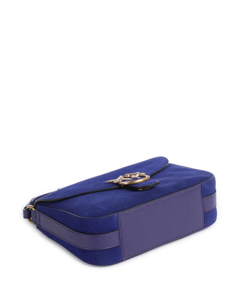 Pinko Love Mini Umhängetasche blue/gold