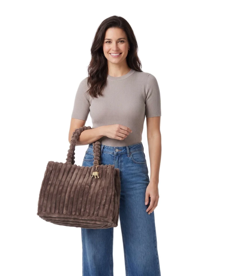 Anokhi Shopper chocolate