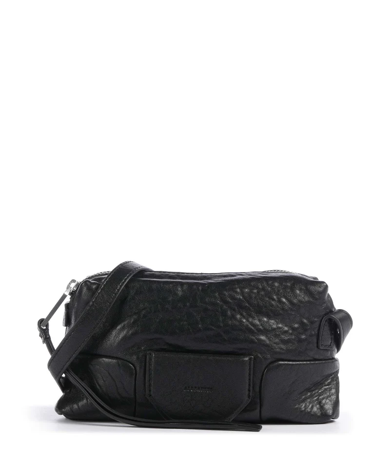 AllSaints Ares Micro Umhängetasche black/silver