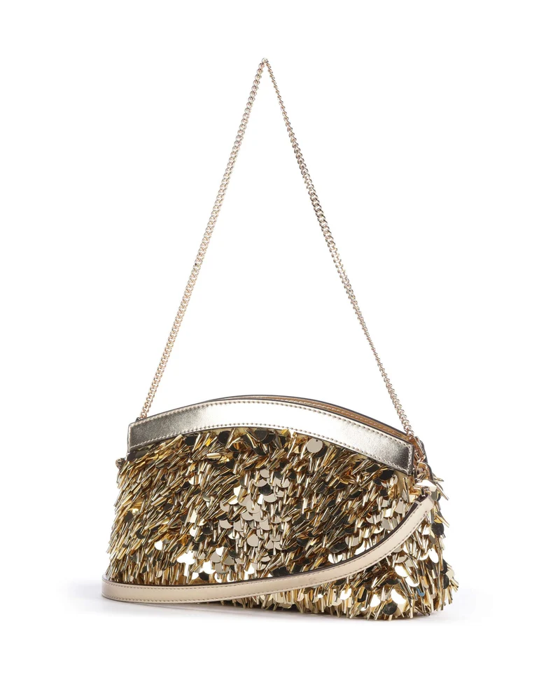 Michael Kors Athena Small Umhängetasche gold