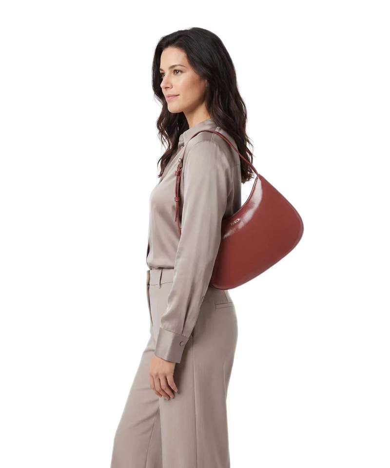 Furla Margot S Schultertasche marsala