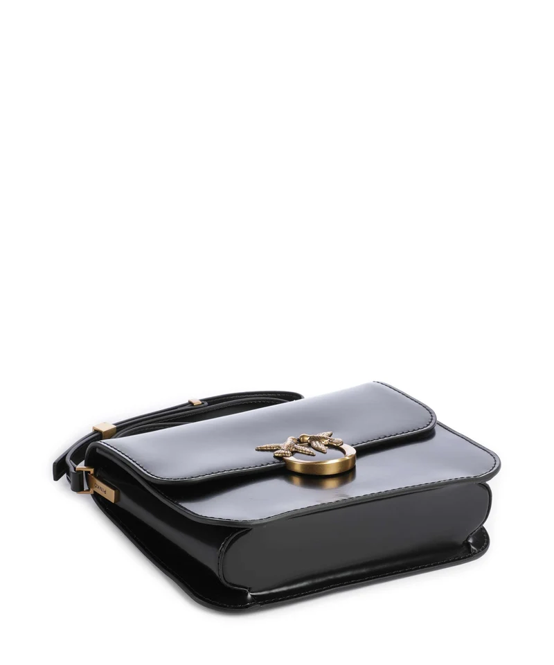 Pinko Love Box Big Umhängetasche nero/antique gold
