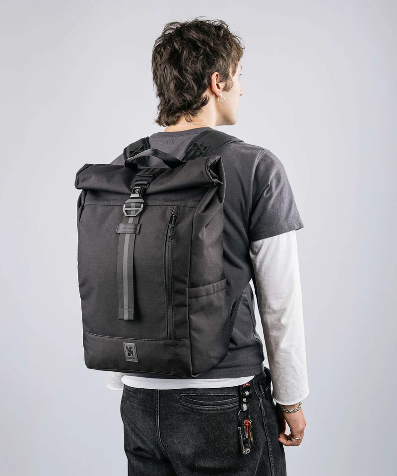 Chrome Initiate 26 Rolltop Rucksack steel blue