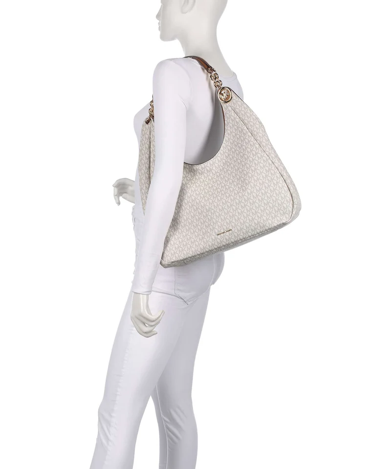 Michael Kors Ellie Large Beuteltasche vanilla/acorn