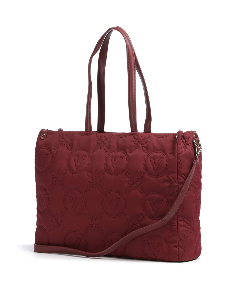 Valentino Bags Puffy Shopper bordeaux
