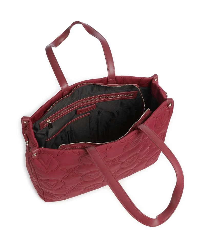 Valentino Bags Puffy Shopper bordeaux