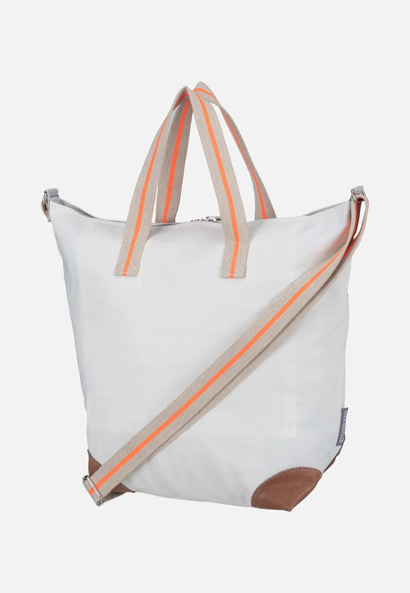 Deern Mini Weiss/Sand/Zahl Orange - Tote Bag