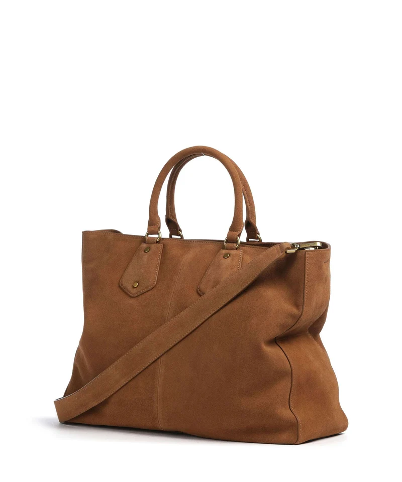 Liebeskind Cora Hydro Suede L Handtasche brown