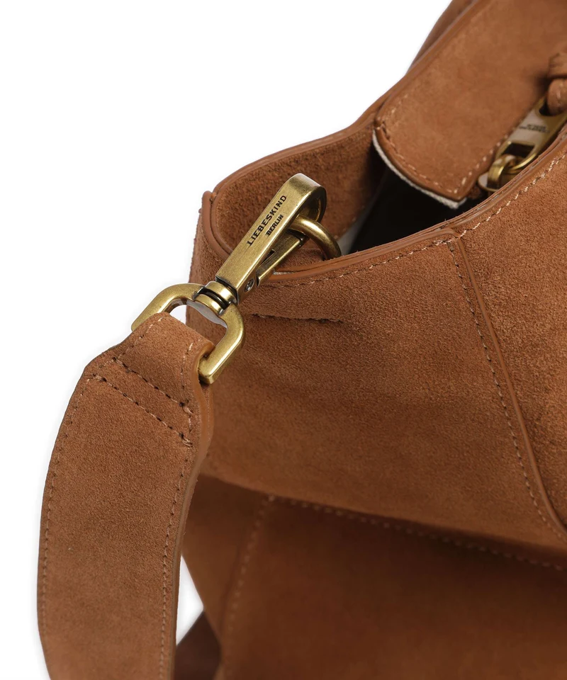 Liebeskind Cora Hydro Suede L Handtasche brown