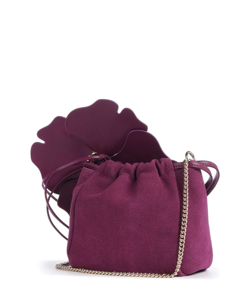 Pinko Flower Bucket Handtasche violet/gold
