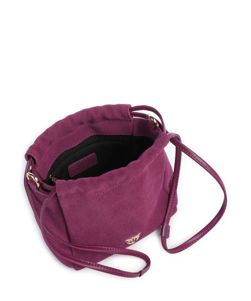 Pinko Flower Bucket Handtasche violet/gold