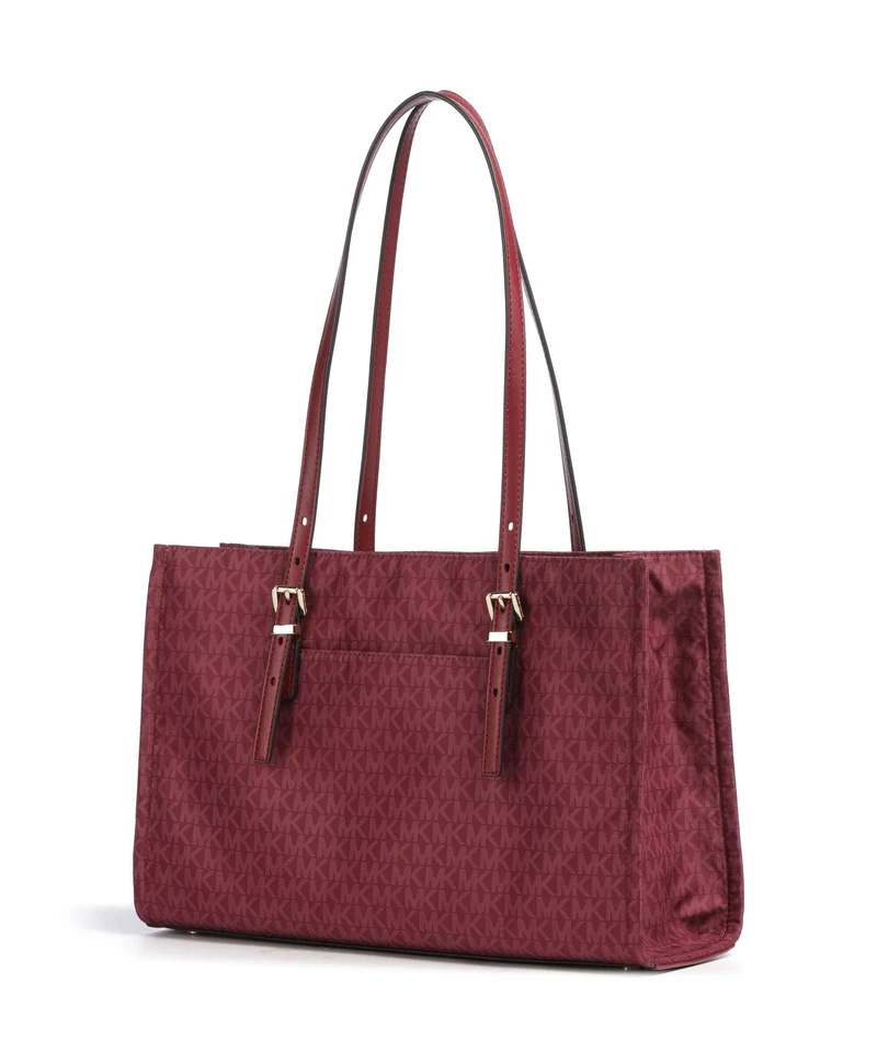 Michael Kors Zadie Medium Shopper deep red
