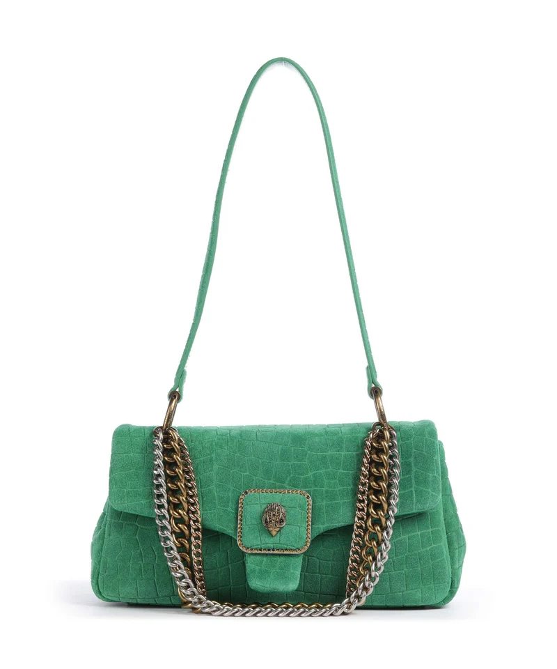 Kurt Geiger Pimlico Schultertasche green