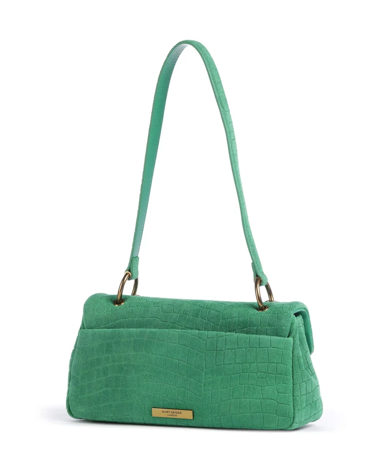 Kurt Geiger Pimlico Schultertasche green