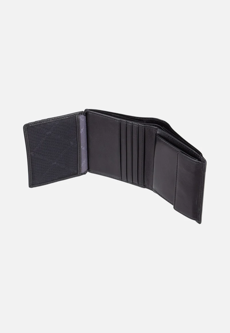 Arezzo RFID Carré 8Cs Schwarz - Portemonnaie
