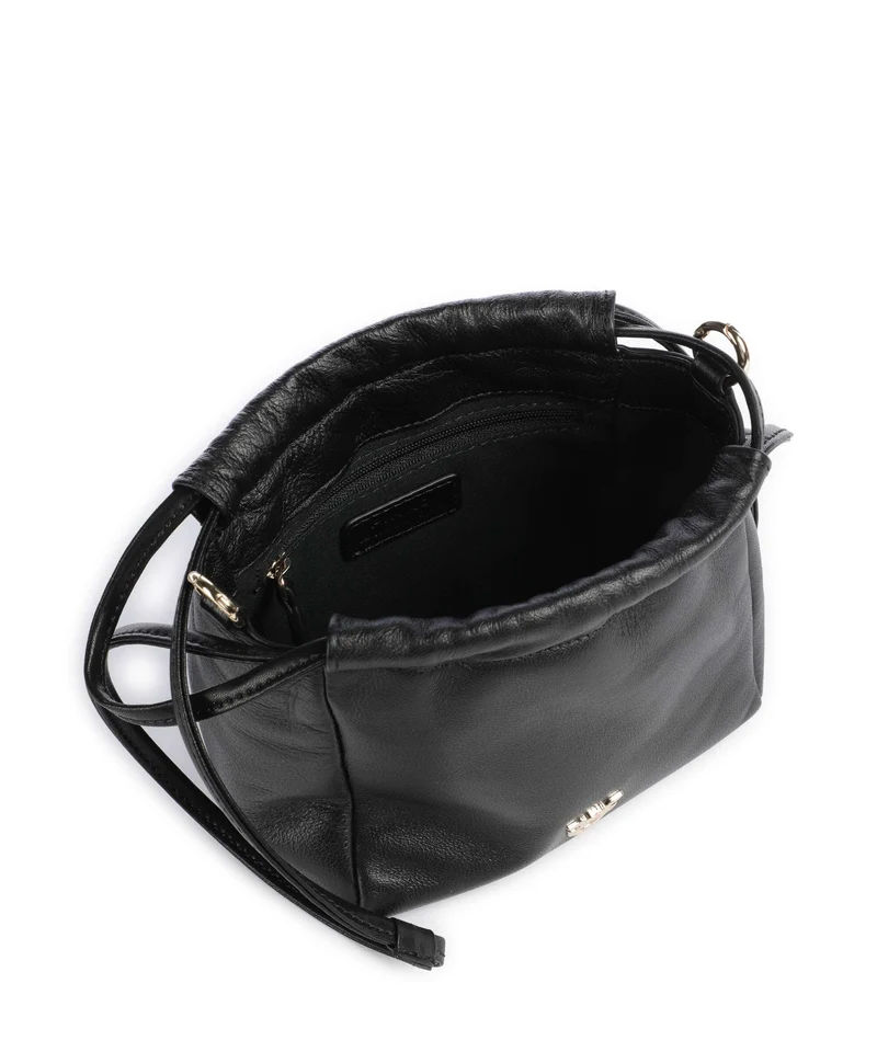 Pinko Flower Bucket Handtasche nero/limousine/oro