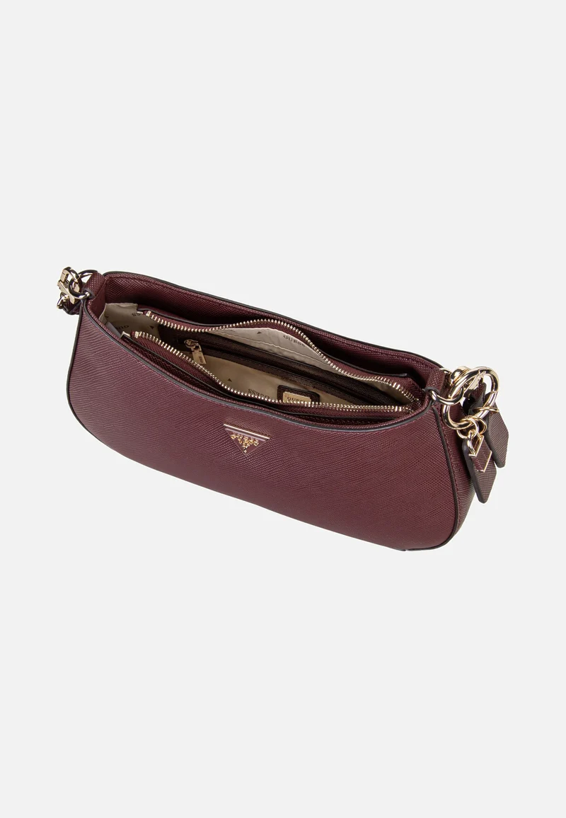 Noelle II Top Zip Saffiano 72180 Burgundy - Abendtasche