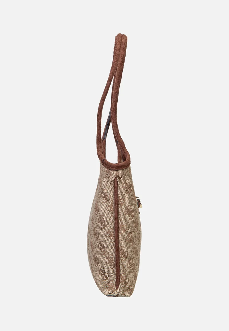 Samantha Mini 13750 Latte Logo/Brown - Schultertasche