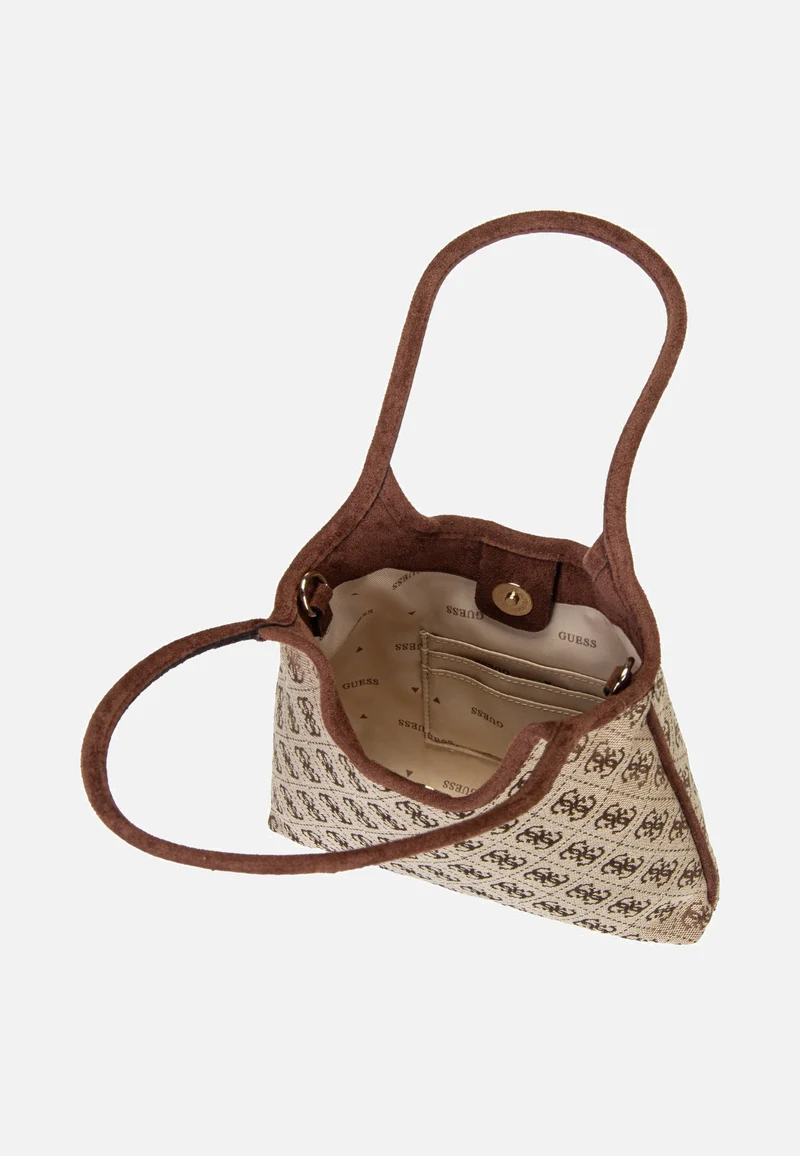 Samantha Mini 13750 Latte Logo/Brown - Schultertasche
