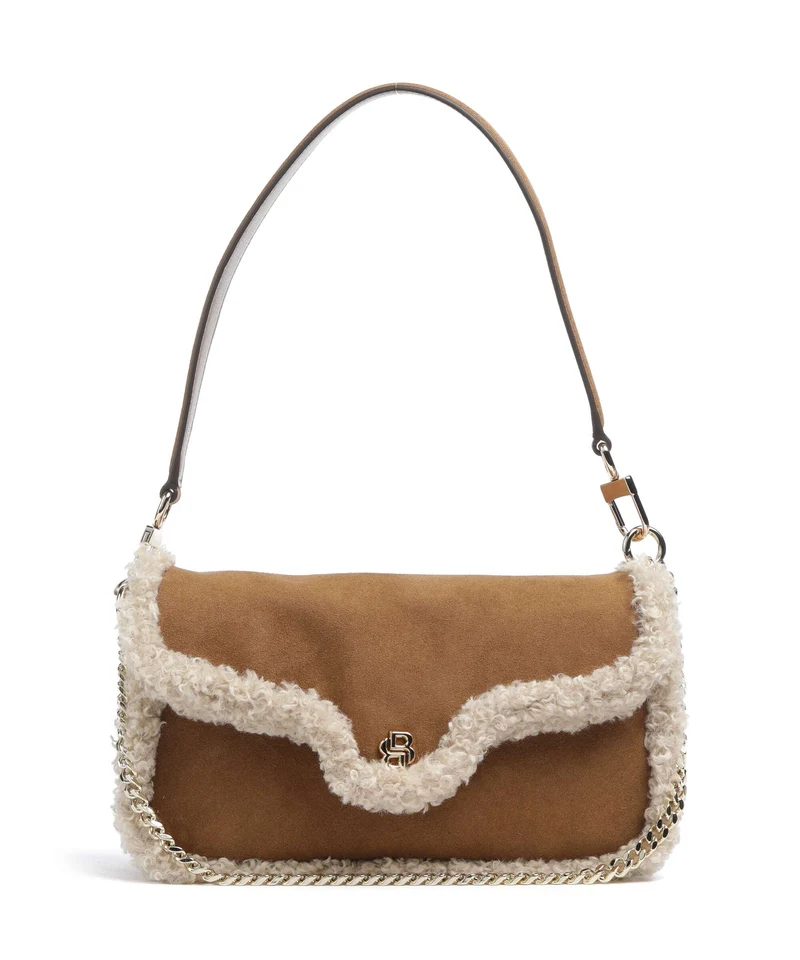 BOSS Beyond Schultertasche medium beige