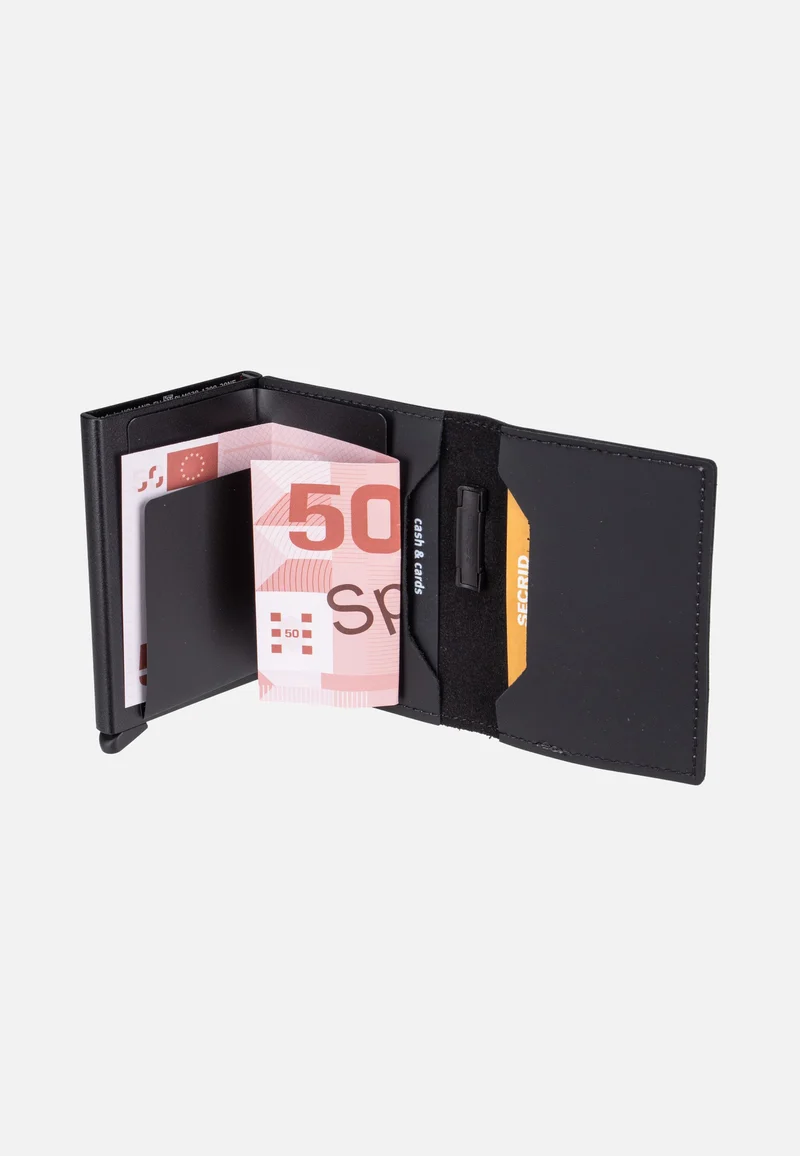 Bandwallet Matte Black-Black - Portemonnaie
