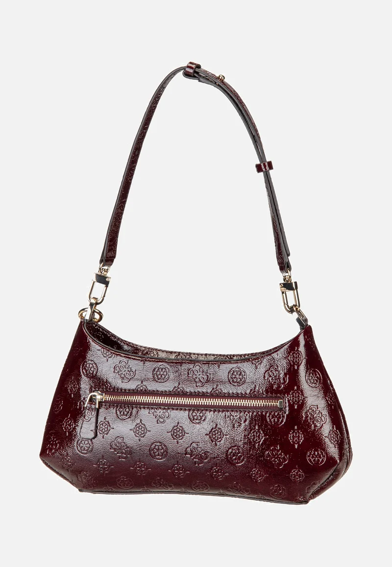 Carmella Shoulder 25180 Burgundy Logo - Schultertasche