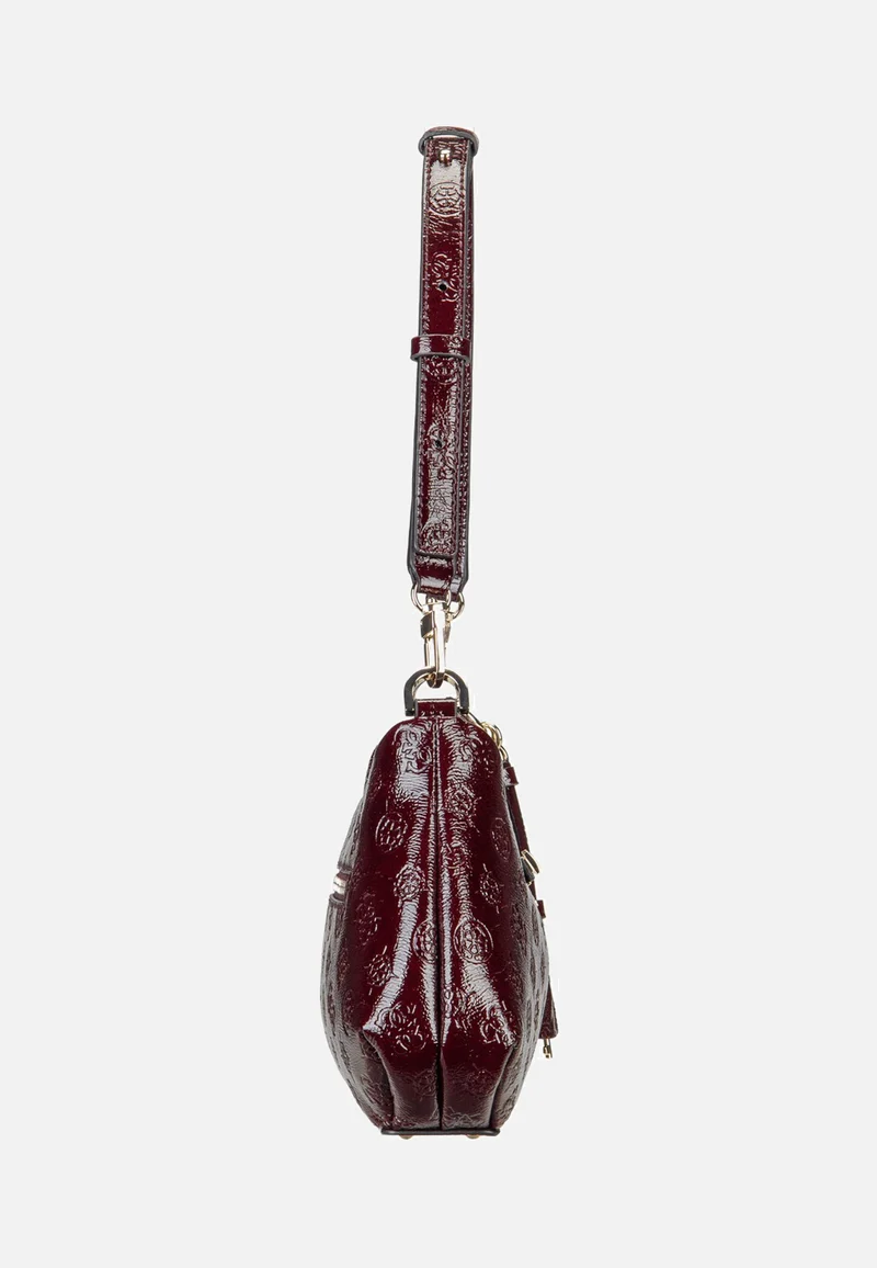 Carmella Shoulder 25180 Burgundy Logo - Schultertasche