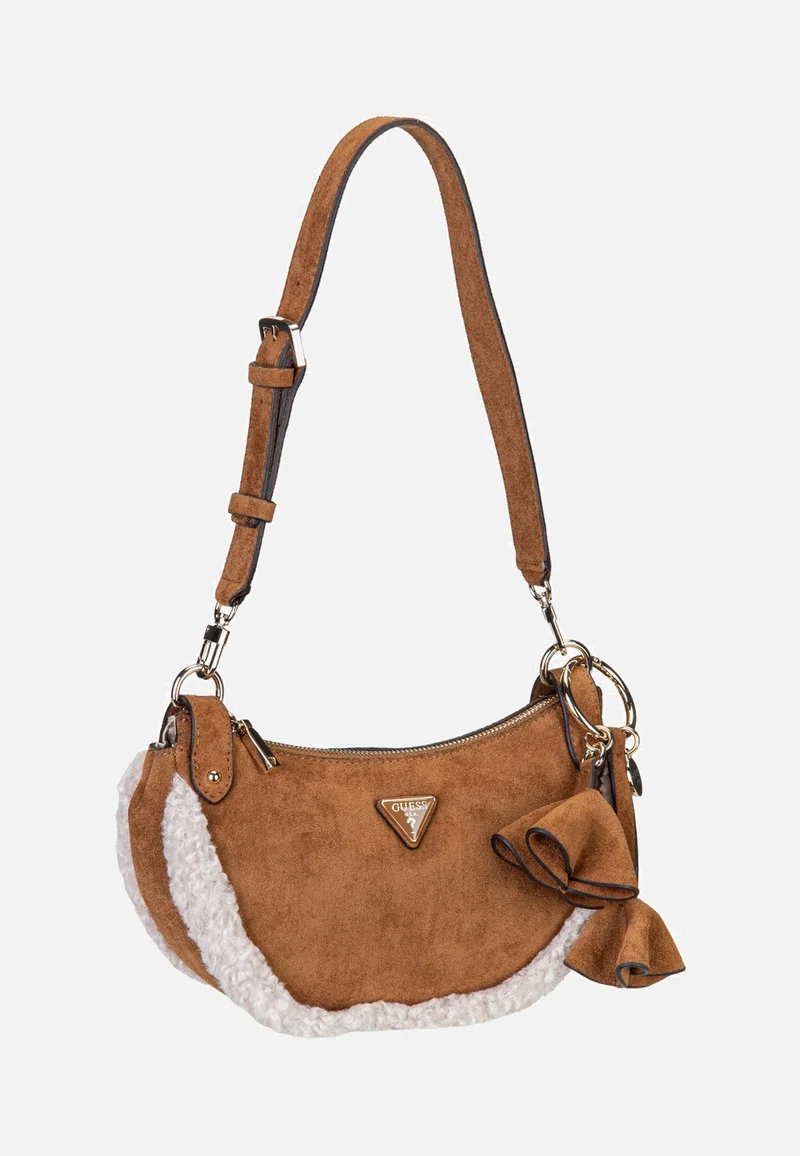 Katie Convertible Suede 53180 Cognac - Schultertasche