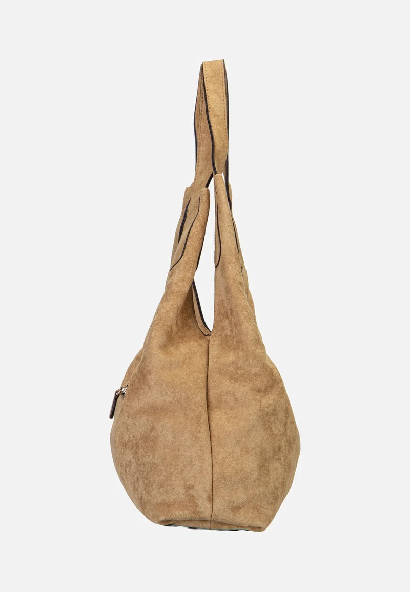 Sunset Suede 14020 Tan - Hobo Bag