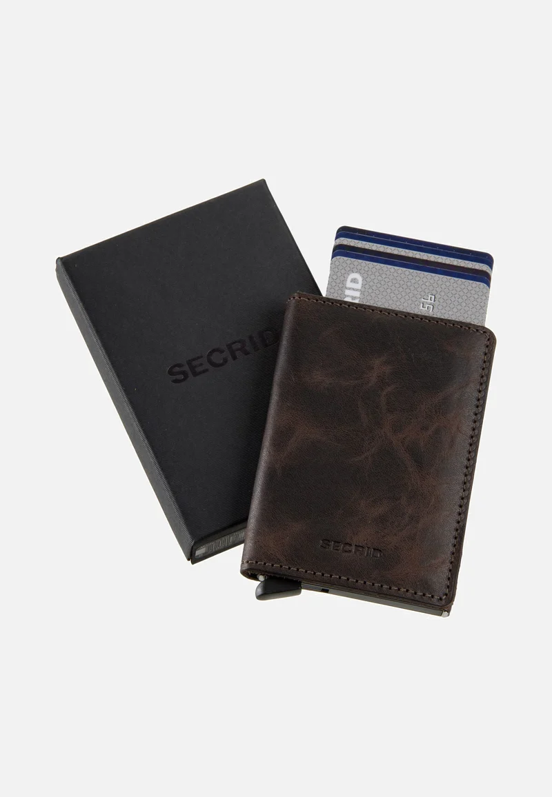 Slimwallet Vintage Chocolate - Portemonnaie