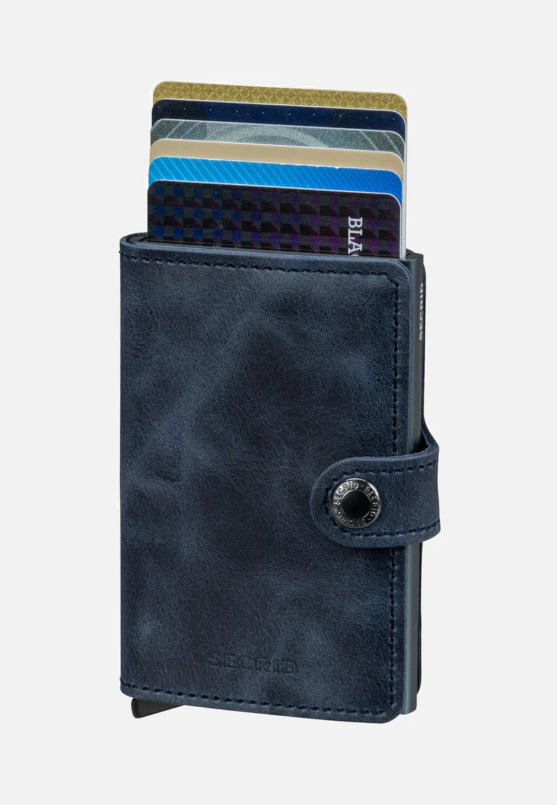 Miniwallet Vintage Blue - Portemonnaie
