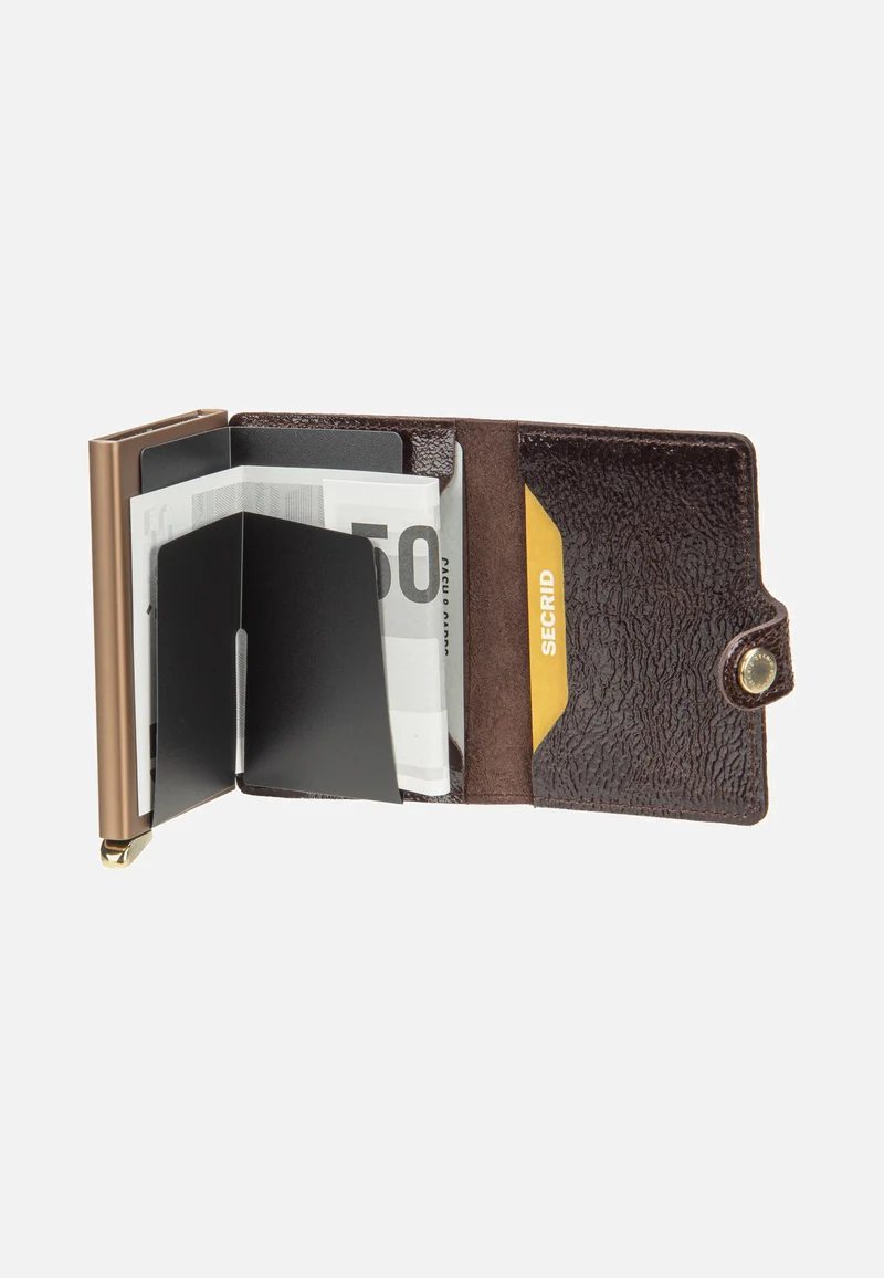 Miniwallet Naplak Mahogany+ - Portemonnaie