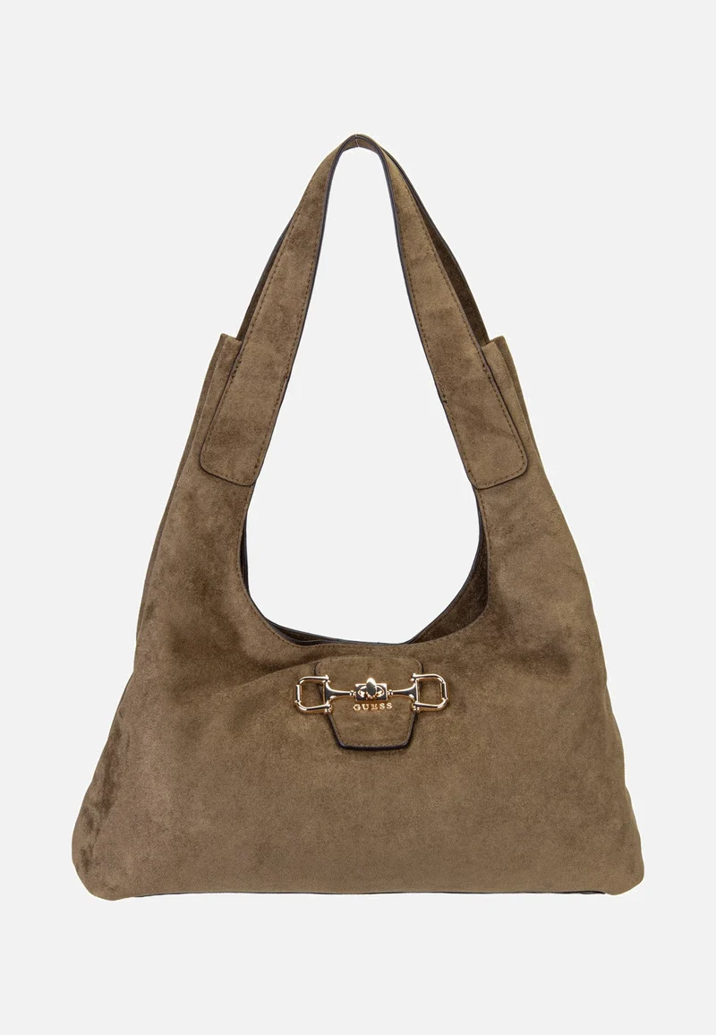 Sunset Suede 14020 Olive - Hobo Bag