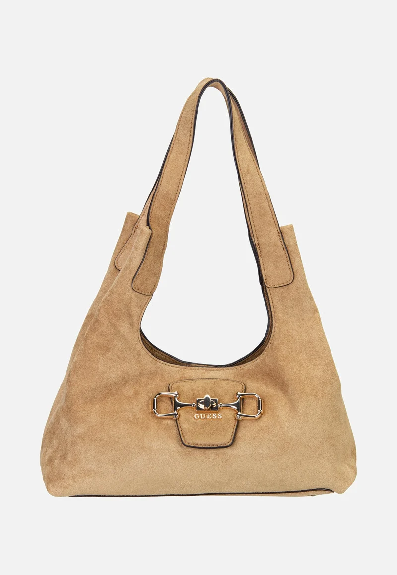 Sunset Small Suede 14010 Tan - Schultertasche